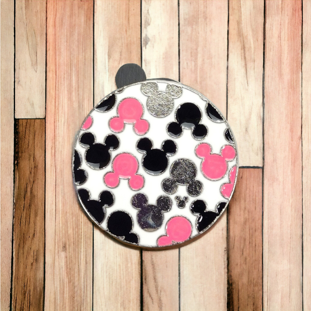 Disney Pin 75140 WDW 2010 Hidden Mickey Series Brights Watches Black Silver Pink